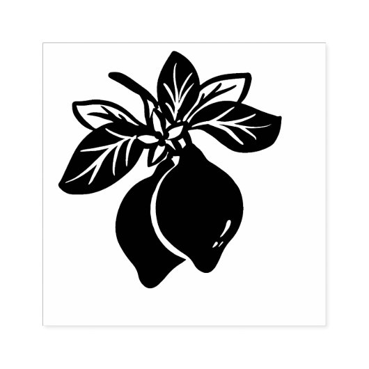 Tampons Encreurs Citrons et branches (Impression)