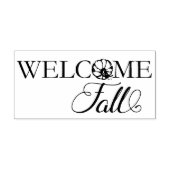 Tampons Encreurs Citrouille d'automne Bienvenue (Impression)