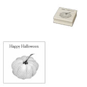 Tampons Encreurs Citrouille heureux Halloween Wood Art Timbre (Tamponné)