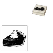 Tampons Encreurs Citrouille Pie Slice Thanksgiving Diner Dîner d'au (Tamponné)