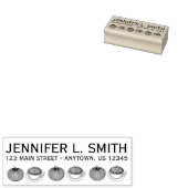 Tampons Encreurs Citrouille Spice Latte Coffee Automne Adresse Auto (Tamponné)