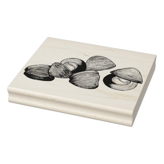 Tampons Encreurs Clambos de littleneck Clambake Clambake Clam creus (Tampon)