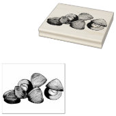 Tampons Encreurs Clambos de littleneck Clambake Clambake Clam creus (Tamponné)