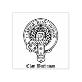 Tampons Encreurs Clan Buchanan Crest Timbre en bois (Impression)