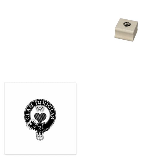 Tampons Encreurs Clan Douglas Crest (Tamponné)