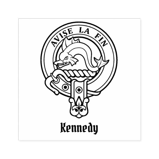 Tampons Encreurs Clan Kennedy Crest (Impression)