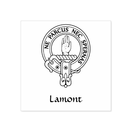 Tampons Encreurs Clan Lamont Crest (Impression)