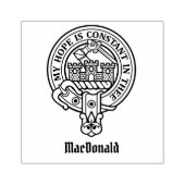 Tampons Encreurs Clan MacDonald de Clanranald Crest (Impression)