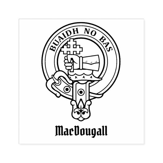 Tampons Encreurs Clan MacDougall Crest (Impression)