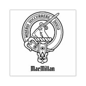 Tampons Encreurs Clan MacMillan Crest Timbre en caoutchouc (Impression)