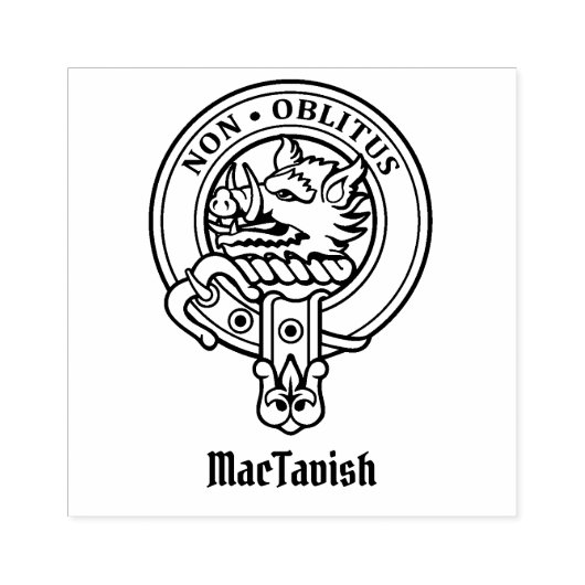 Tampons Encreurs Clan MacTavish Crest (Impression)