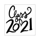 Tampons Encreurs Classe de 2021 Senior Open House Graduation (Impression)