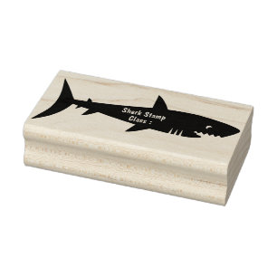 Tampons Encreurs Classe École de Requins Solide