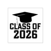 Tampons Encreurs Classe Letterman de 2026 Graduation (Impression)
