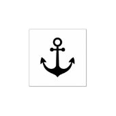Tampons Encreurs Classic Moderne Ancre Nautique Bois Art Timbre (Impression)