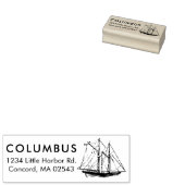 Tampons Encreurs Classic Sailing Sea Ship Adresse de retour (Tamponné)