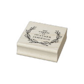 Tampons Encreurs Classique Élégant De L'Bibliothèque Du Livre Perso (Tampon)