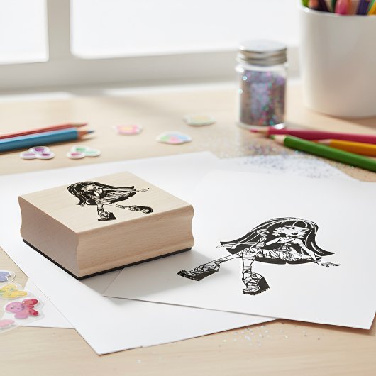 Tampons Encreurs Cleo Rubber Stamp