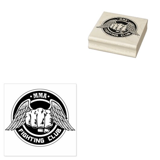 Tampons Encreurs Club de combat mixte des arts martiaux (Tamponné)