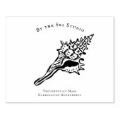 Tampons Encreurs Coastal Boutique Logo Shell Illustration (Impression)