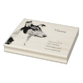 Tampons Encreurs Coated Collie Blanchet (Tampon)