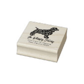 Tampons Encreurs Cocker Spaniel Family Adresse de retour (Tampon)