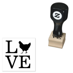 Tampons Encreurs coco de poulet biologique libre de gamme