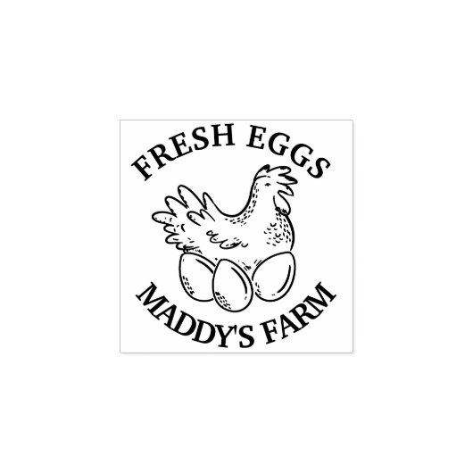 Tampons Encreurs coco de poulet biologique libre de gamme (Impression)