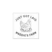 Tampons Encreurs coco de poulet biologique libre de gamme (Impression)