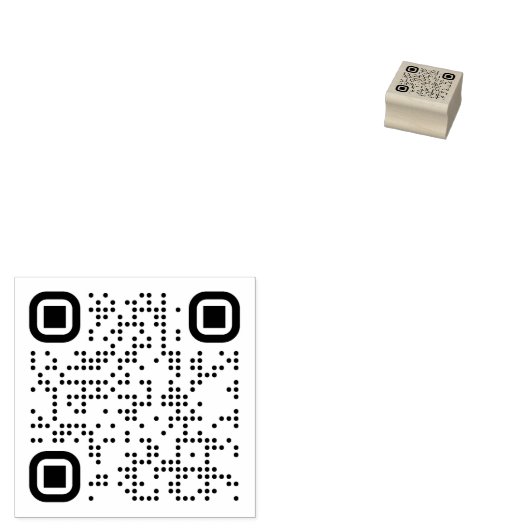 Tampons Encreurs Code QR customisé (Tamponné)