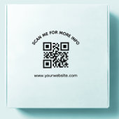Tampons Encreurs Code QR et Sticker circulaire de texte personnalis