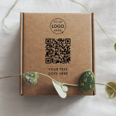 Tampons Encreurs Code QR | Logo d'entreprise Moderne Professionnel