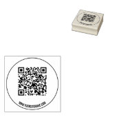 Tampons Encreurs Code QR moderne (Tamponné)