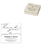 Tampons Encreurs coeur Merci (Tamponné)