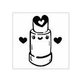 Tampons Encreurs Coeur mignon à lèvres (Impression)