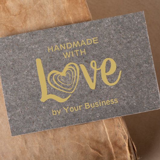 Tampons Encreurs Coeurs amusants fait main avec citation d'amour