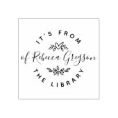 Tampons Encreurs Coeurs et Feuilles dessinés à la main 'De la Bibli (Impression)