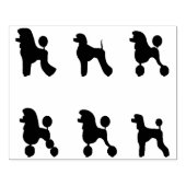 Tampons Encreurs Coiffure de caniche Timbre en caoutchouc (Impression)