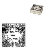 TAMPONS ENCREURS COMBATTRE LE POUVOIR (Tamponné)