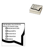 Tampons Encreurs Comportements d'apprentissage des élèves (Tamponné)