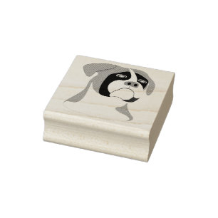 Tampons Encreurs Conception de Boxe Dog