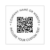 Tampons Encreurs Conception de branding d'entreprise de code QR ron (Impression)