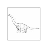 Tampons Encreurs Conception de géant doux Brachiosaure au long cou (Impression)