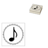 Tampons Encreurs Conception musicale à huit notes (Tamponné)