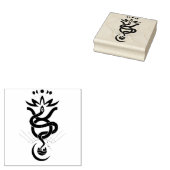 Tampons Encreurs Conception originale pour l'impression Snake 2025, (Tamponné)