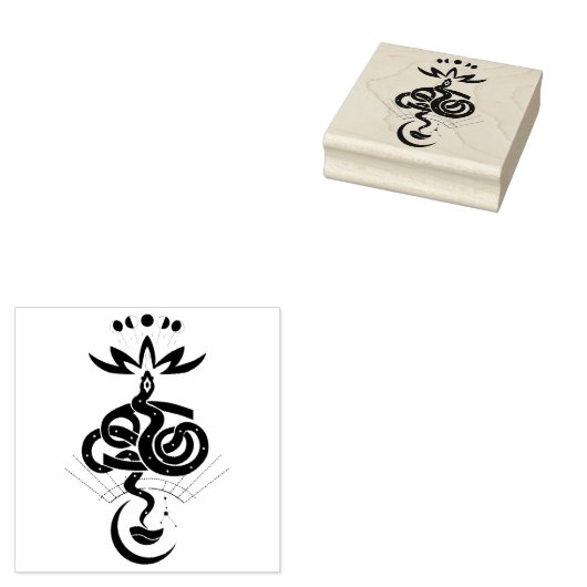 Tampons Encreurs Conception originale pour l'impression Snake 2025, (Tamponné)