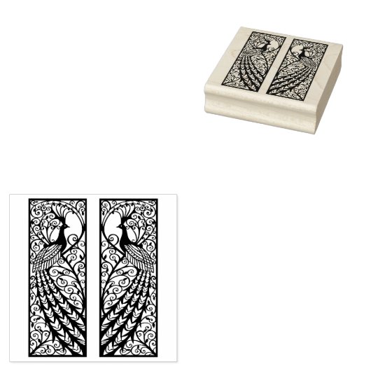 Tampons Encreurs Conception Peacock (Tamponné)
