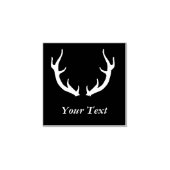 Tampons Encreurs Conception simple d'Antler (Impression)