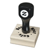 Tampons Encreurs Conception subtile Café Mug Logo Loyalty Café (Tampon)