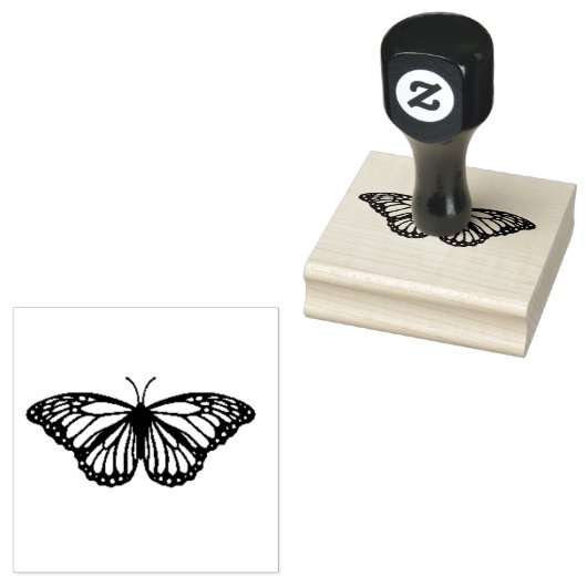 Tampons Encreurs conception vectorielle papillon (Tamponné)